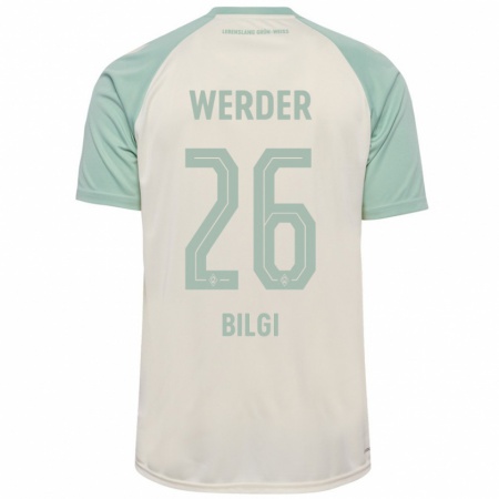 Kandiny Hombre Camiseta Süleyman Bilgi #26 Blanquecino Verde Claro 2ª Equipación 2024/25 La Camisa Chile