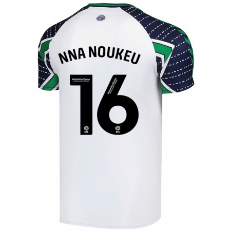 Kandiny Mujer Camiseta Blondy Nna Noukeu #16 Blanco 2ª Equipación 2024/25 La Camisa Chile