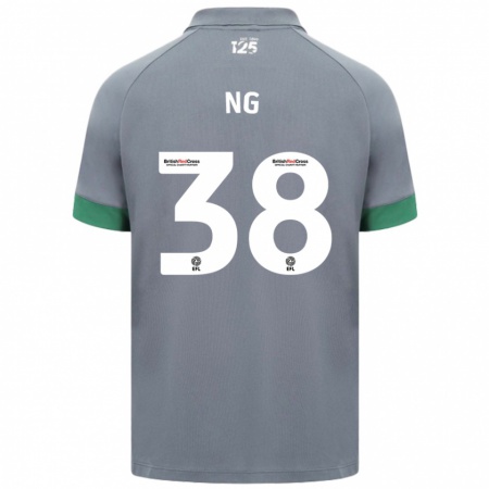 Kandiny Mujer Camiseta Perry Ng #38 Gris Oscuro 2ª Equipación 2024/25 La Camisa Chile