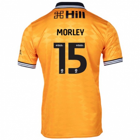 Kandiny Niño Camiseta Jess Morley #15 Naranja 1ª Equipación 2024/25 La Camisa Chile