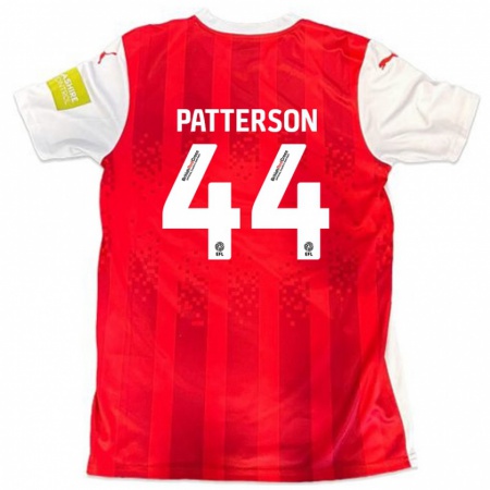 Kandiny Niño Camiseta Phoenix Patterson #44 Rojo Blanco 1ª Equipación 2024/25 La Camisa Chile