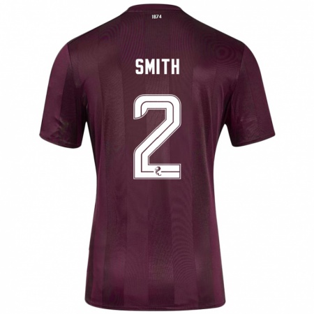 Kandiny Niño Camiseta Lucas Smith #2 Borgoña 1ª Equipación 2024/25 La Camisa Chile