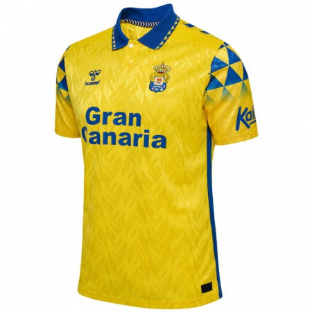 Kandiny Niño Camiseta Oli Mcburnie #16 Amarillo Azul 1ª Equipación 2024/25 La Camisa Chile