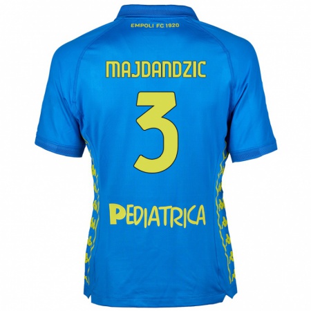 Kandiny Niño Camiseta Patrik Majdandzic #3 Azul 1ª Equipación 2024/25 La Camisa Chile