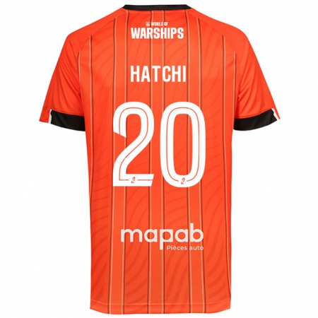 Kandiny Niño Camiseta Jérémy Hatchi #20 Naranja 1ª Equipación 2024/25 La Camisa Chile