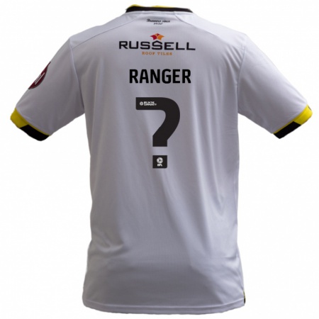 Kandiny Niño Camiseta Ché Ranger #0 Blanco 2ª Equipación 2024/25 La Camisa Chile