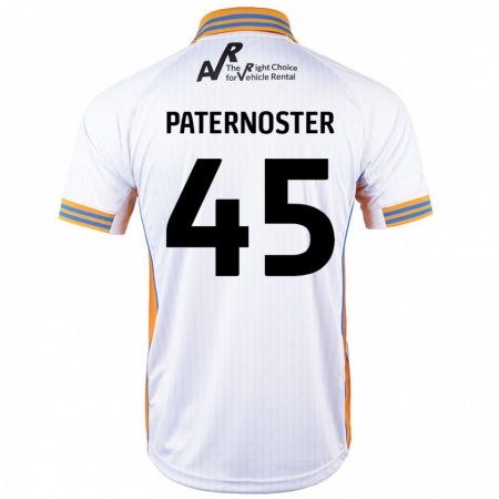 Kandiny Niño Camiseta Vladimir Paternoster #45 Blanco 2ª Equipación 2024/25 La Camisa Chile