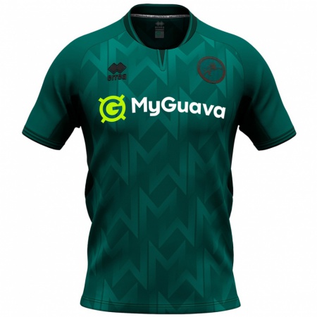 Kandiny Niño Camiseta Michelle Young #18 Verde 2ª Equipación 2024/25 La Camisa Chile