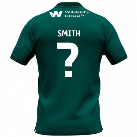 Kandiny Niño Camiseta Kyle Smith #0 Verde 2ª Equipación 2024/25 La Camisa Chile