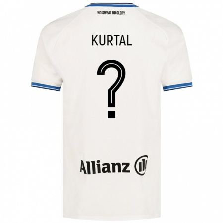 Kandiny Niño Camiseta Utku Kurtal #0 Blanco 2ª Equipación 2024/25 La Camisa Chile