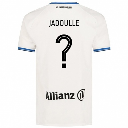 Kandiny Niño Camiseta Romane Jadoulle #0 Blanco 2ª Equipación 2024/25 La Camisa Chile