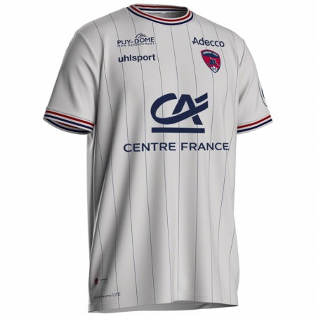 Kandiny Niño Camiseta Henri Saivet #23 Blanco 2ª Equipación 2024/25 La Camisa Chile