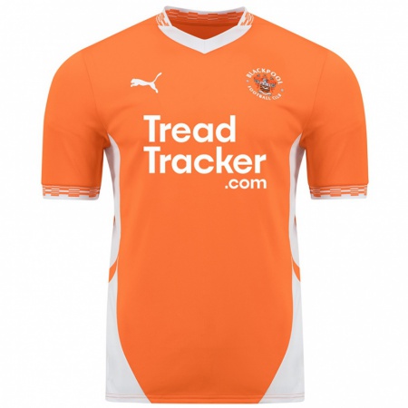 Kandiny Hombre Camiseta Ally Haase #0 Naranja Blanco 1ª Equipación 2024/25 La Camisa Chile