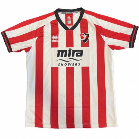 Kandiny Hombre Camiseta Ryan Bowman #12 Rojo Blanco 1ª Equipación 2024/25 La Camisa Chile