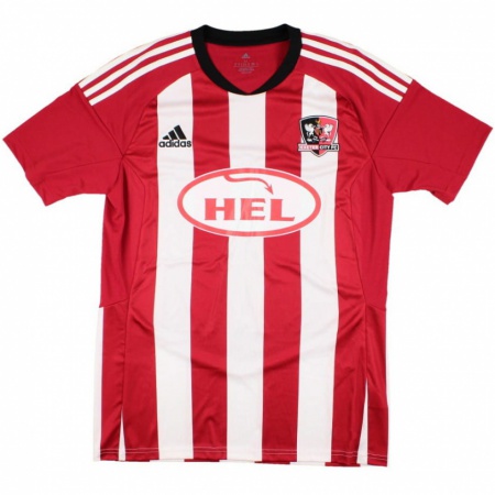 Kandiny Hombre Camiseta Manfy Sharpe #5 Rojo Blanco 1ª Equipación 2024/25 La Camisa Chile