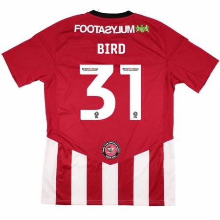 Kandiny Hombre Camiseta Jay Bird #31 Rojo Blanco 1ª Equipación 2024/25 La Camisa Chile