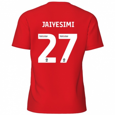 Kandiny Hombre Camiseta Diallang Jaiyesimi #27 Rojo 1ª Equipación 2024/25 La Camisa Chile