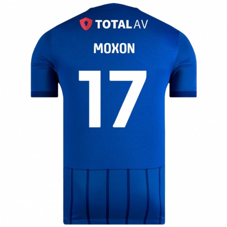 Kandiny Hombre Camiseta Owen Moxon #17 Azul 1ª Equipación 2024/25 La Camisa Chile