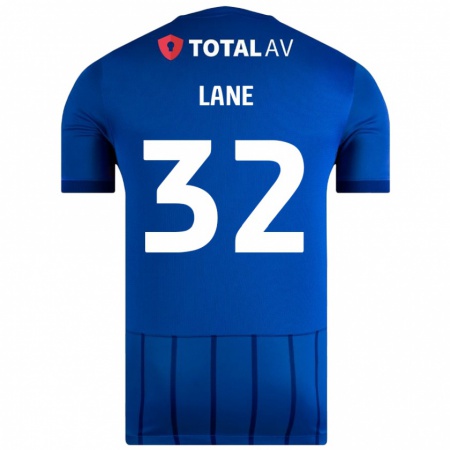 Kandiny Hombre Camiseta Paddy Lane #32 Azul 1ª Equipación 2024/25 La Camisa Chile