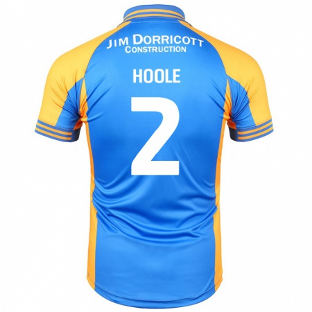 Kandiny Hombre Camiseta Luca Hoole #2 Azul Ámbar 1ª Equipación 2024/25 La Camisa Chile