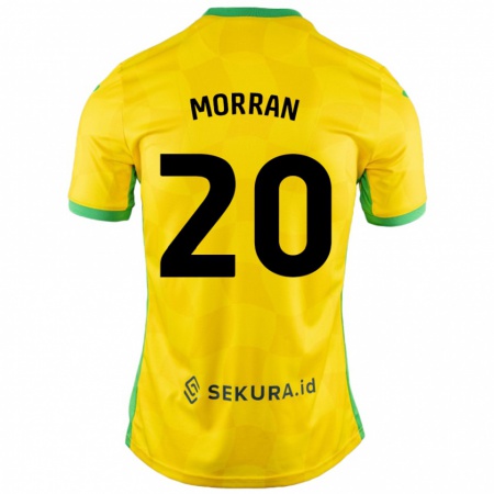 Kandiny Hombre Camiseta Eloise Morran #20 Amarillo Verde 1ª Equipación 2024/25 La Camisa Chile