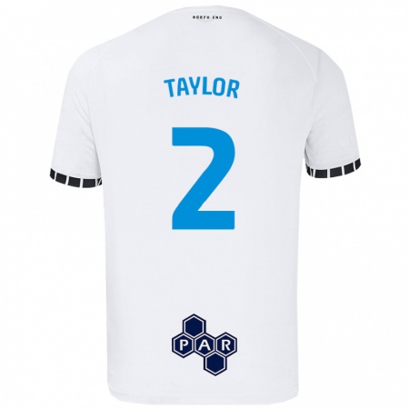 Kandiny Hombre Camiseta Alex Taylor #2 Blanco 1ª Equipación 2024/25 La Camisa Chile