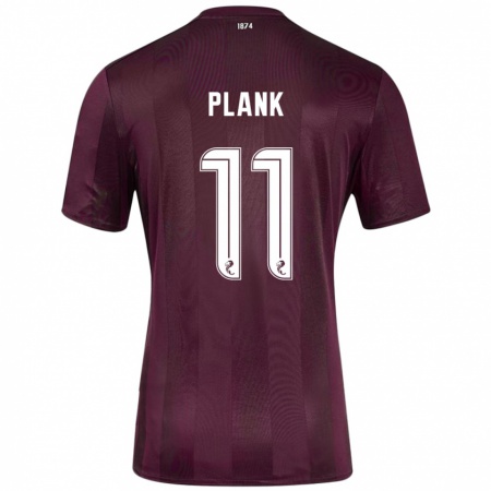 Kandiny Hombre Camiseta Dom Plank #11 Borgoña 1ª Equipación 2024/25 La Camisa Chile