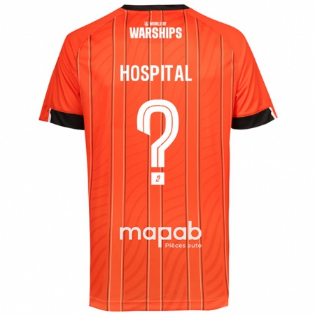 Kandiny Hombre Camiseta Alex Hospital #0 Naranja 1ª Equipación 2024/25 La Camisa Chile