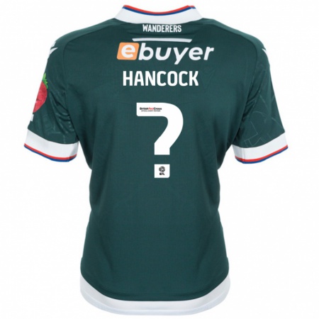 Kandiny Hombre Camiseta Leah Hancock #0 Verde Oscuro 2ª Equipación 2024/25 La Camisa Chile