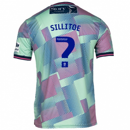 Kandiny Hombre Camiseta Casey Sillitoe #0 Verde 2ª Equipación 2024/25 La Camisa Chile