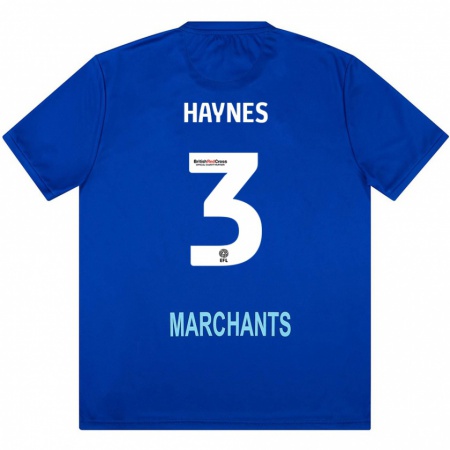 Kandiny Hombre Camiseta Ryan Haynes #3 Verde 2ª Equipación 2024/25 La Camisa Chile