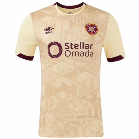 Kandiny Hombre Camiseta Euan Banks #0 Crema Burdeos 2ª Equipación 2024/25 La Camisa Chile