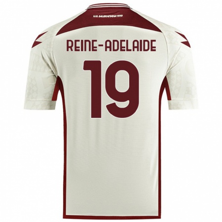 Kandiny Hombre Camiseta Jeff Reine-Adélaïde #19 Color Crema 2ª Equipación 2024/25 La Camisa Chile