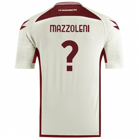 Kandiny Hombre Camiseta Riccardo Mazzoleni #0 Color Crema 2ª Equipación 2024/25 La Camisa Chile