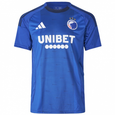 Kandiny Hombre Camiseta Liam West #16 Blanco Azul 2ª Equipación 2024/25 La Camisa Chile