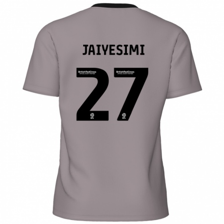 Kandiny Mujer Camiseta Diallang Jaiyesimi #27 Gris 2ª Equipación 2024/25 La Camisa Chile