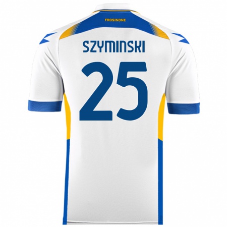 Kandiny Mujer Camiseta Przemyslaw Szyminski #25 Blanco 2ª Equipación 2024/25 La Camisa Chile