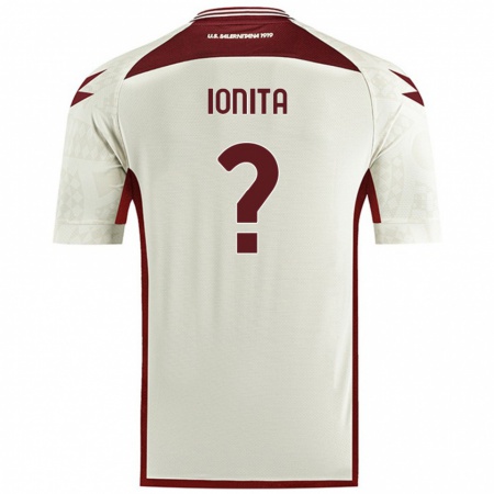 Kandiny Mujer Camiseta Ștefan Ioniță #0 Color Crema 2ª Equipación 2024/25 La Camisa Chile