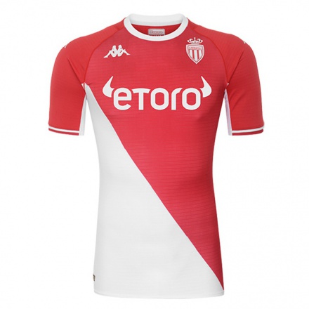 Camisa blanca de algodón con el logotipo de LV en rojo y…