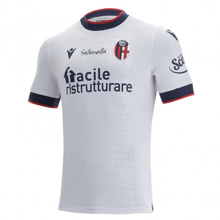 Mujer Fútbol Camiseta Federico Santander #9 Blanco Lechoso 2ª Equipación 2021/22 La Camisa Chile